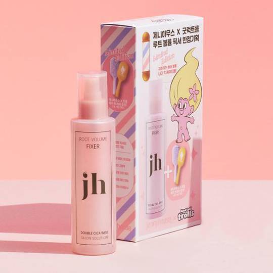 [LIMITED EDITION] Jennyhouse Root Volume Fixer 200ml + Brush Troll Set